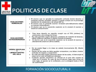FORMACIÓN SOCIOCULTURAL II
 