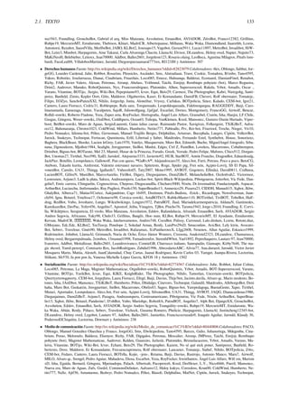 2.1. TEXTO 133
wa1943, Foundling, GrouchoBot, Gabriel el arq, Miss Manzana, Axvolution, EmausBot, AVIADOR, ZéroBot, Franco12382, Grillitus,
Rubpe19, MercurioMT, Emiduronte, Thebixox, Khiari, MadriCR, Albertojuanse, Millanas, Waka Waka, Diamondland, Iiaarethh, Lcsrns,
Antonorsi, Rezabot, SaeedVilla, MerlIwBot, JABO, KLBot2, Josesapo15, Vagobot, Gerson5911, Lucas11897, MetroBot, Invadibot, HiW-
Bot, Leire3, Minsbot, Harpagornis, Aine Takarai, Carla Alvarenga Chacón, LlamaAl, Elvisor, DLeandroc, Helmy oved, Napier, Najuito73,
MaKiNeoH, Belebieber, Leitoxx, Jean70000, Addbot, Balles2601, Jorgeleon123, Rosario.olaisg, LeoBoca, Agustina Milagros, Pitufo lom-
bardi, FacuLeal88, VillalobosMartinez, Jarould, Diegoesparzaamaral777rex, RI123JH y Anónimos: 307
• Derechos humanos Fuente: http://es.wikipedia.org/wiki/Derechos_humanos?oldid=82823079 Colaboradores: 4lex, Oblongo, Sabbut, Jor-
geGG, Lourdes Cardenal, Julie, Robbot, Rosarino, Pleusicles, Ascánder, Sms, Alstradiaan, Truor, Cookie, Tostadora, B1mbo, Tano4595,
Yakoo, Robotito, Joselarrucea, Dianai, Cinabrium, Fmariluis, Loco085, Emece, Huhsunqu, Balderai, Ecemaml, DamianFinol, Renabot,
Richy, FAR, Javier Valero, Alexan, Petronas, Airunp, Abelass, Yrithinnd, Taichi, Emijrp, Rembiapo pohyiete (bot), Marco Regueira,
Drini2, Aadrover, Manuko, RobotQuistnix, Nyx, Francosrodriguez, Platonides, Alhen, Superzerocool, Rakela, Yrbot, Amadís, Oscar .,
Varano, Vitamine, BOTijo, .Sergio, Wiki-Bot, Pepepotamo93, Icvav, Equi, Beto29, Carmesí, The Photographer, Kabri, Nietzgohg, Santi-
perez, Banﬁeld, Zimio, Kepler Oort, Götz, Maldoror, Olgaberrios, Kaser, Er Komandante, DamiFB, Cheveri, Rolf obermaier, Tomatejc,
Filipo, EOZyo, SanchoPanzaXXI, Nihilo, Jorgechp, Junta, Aloneibar, Vrysxy, Carlukas, BOTpolicia, Since, Kalado, CEM-bot, Igor21,
Cantero, Laura Fiorucci, Cedric31, Roblespepe, Rafa sanz, Torquemado, Leopoldoquezada, Fidelmoquegua, RAGGEDDY, Baiji, Caro-
linamanuela, Eamezaga, Antur, Yucalpeten, SajoR, Juliowolfgang, Jjafjjaf, Escarlati, Dorieo, Montgomery, FrancoGG, Airwolf, Bencar,
Rolldi~eswiki, Roberto Fiadone, Yeza, Zupez zeta, RoyFocker, Hortograﬁa, Ángel Luis Alfaro, Gramebel, Cratón, Isha, Hanjin, LF.Chile,
Gusgus, Góngora, Weser~eswiki, JAnDbot, Ceddhperu, OceanO, Tuliopa, VanKleinen, Kved, Mansoncc, Gustavo Durán Hurtado, Viper-
boot, BetBot~eswiki, Muro de Aguas, SergioLaurenti, Gaius iulius caesar, Raimundo Pastor, Xavigivax, Folkergeist, TXiKiBoT, Aalva-
rez12, Buhonaranja, Cbrown1023, ColdWind, Millars, Humberto, Netito777, Pabloallo, Prv, Rei-bot, Fixertool, Troche, Nioger, Vtr10,
Pedro Nonualco, Idioma-bot, Pólux, Gerwoman, Manuel Trujillo Berges, Delphidius, Arturoav, Bucephala, Lnegro, Cipión, VolkovBot,
Jurock, Snakeyes, Technopat, Fertucan, Queninosta, Erﬁl, Libertad y Saber, Matdrodes, Fernando Estel, Synthebot, House, Sonoriuxo,
Baghera, BlackBeast, Shooke, Lucien leGrey, Luis1970, Vatelys, Masquerrain, Muro Bot, Edmenb, Bucho, MiguelAngel fotografo, Srba-
nana, Dgonzalezm, Mjollnir1984, Sealight, Jmvgpartner, SieBot, Mushii, Edgio, Ctrl Z, PaintBot, Loveless, Macarrones, Cobalttempest,
Drinibot, Bigsus-bot, BOTarate, Mel 23, Manwë, Husar de la Princesa, Furado, Greek, Verode, Pedro Felipe, Mafores, Chico512, Dorgan-
Bot, Unomas27, Tirithel, Neo590, XalD, Jarisleif, Alejoarias3333, Javierito92, HUB, StarBOT, Antón Francho, DragonBot, Eduardosalg,
JackPier, Botellín, Leonpolanco, Gallowolf, Pan con queso, ººGaRvAºº, Alejandrocaro35, Alecs.bot, Furti, Petruss, Poco a poco, BetoCG,
Atebom, Takashi kurita, Amferstat, Valentin estevanez navarro, Spitetests, Rαge, Spider pig, Frei sein, Açipni-Lovrij, SS El Papa, Sil-
vonenBot, Camilo, UA31, Thingg, Igallards7, Vuhocelotl5, Taty2007, Mono1995, AVBOT, Gogotero, Elliniká, David0811, Cedhnoa,
LucienBOT, GJJeeN, MastiBot, MarcoAurelio, FiriBot, Digary, Diegusjaimes, DumZiBoT, MelancholieBot, Ocelotlvuh2, Victormoz,
Leonxmen, Arjuno3, Ladh la plata, Saloca, Andreasmperu, Luckas-bot, Spirit-Black-Wikipedista, Ptbotgourou, Jotterbot, Vic Fede, Dan-
gelin5, Enric carrera, Chinguelin, Cognoscitivas, Cheposo, Diegocanallla, Chicharo3000, Nixón, Dr.lovemadrid, Fundacionpdh, Aspacar,
ArthurBot, Luciaschu, Jmfernandes, Ruy Pugliesi, Pisolo150, SuperBraulio13, Amnesico29, Pizarra23, CIDDH, Manuelt15, Xqbot, Jkbw,
GhalyBot, Alberca71, MatiasVCortez, Aalejandrino, Cagv 16495, Dreitmen, Pitufo.Budista, -Erick-, Ricardogpn, Newsilverman, Juan-
chi94, Igna, Botarel, Ymelissa17, Ochonueve98, Corsica~eswiki, AstaBOTh15, RubiksMaster110, BOTirithel, TiriBOT, TobeBot, Half-
drag, RedBot, Vubo, Jovoltaire, Lungo, Wikielwikingo, Leugim1972, PatruBOT, Jlaal, Mariadelcarmenpatricia, AldanaN, Ganímedes,
KamikazeBot, DavPac, Yefer456, Angelito7, Apostrof, Jeiba, Vinagrex, TjBot, Pincho76, Tarawa1943, Jorge c2010, Foundling, E. Corvi-
lla, Wikiléptico, Serajusticia, El virolo, Miss Manzana, Axvolution, Edslov, Rafandalucia, Afrasiab, EmausBot, Savh, AVIADOR, Sergio
Andres Segovia, Africanus, Yaky98, Chelo33, Grillitus, Bauglir, Hoo man, KLBot, Rubpe19, MercurioMT, El Ayudante, Emiduronte,
Kevsan, MadriCR, , Waka Waka, Jatelnovamenos, Andres748, CocuBot, Palissy, Carrousel, Lalo.dirdam, Lcsrns, Retoni.diaz,
GMoyano, Edc.Edc, KLBot2, TeeTeecp, Penelope 2, Soledad Arnau, Renly, LuisPro29xD, Smuconlaw, AvicBot, Lely ktrin, Avocato-
Bot, Sebrev, Travelour, Ginés90, MetroBot, Invadibot, Rafaramax, XxPantheronxX, Lfgg2608, 5truenos, Allan Aguilar, Eskasico1999,
Rodrimeitor, Johnbot, LlamaAl, Grimunch, Nuria de Ocho, Érico Júnior Wouters, Creosota, Anakristel2323, DLeandroc, Chamarasca,
Helmy oved, Bergaempalmada, 2rombos, 13manuel1998, Tumadreenfor, SteenthIWbot, Yael1892, Pepeeltaquero, Lautaro 97, Jean70000,
Ivanretro, Addbot, Mettallzoar, Balles2601, Leandrovivanco, ConnieGB, Churrasco italiano, Sanespadin, Giansape, Kirby7648, The ma-
gic shcool, Yamil.perezp1, Comisario Rex, JacobRodrigues, Zabdiel1996, AbecedarioABC, Alivia77, Ana.durazol, Jarould, Victor Javier
Mosquera Marin, Matiia, Alesteb, JuanCalamidad, Chuy Cartas, Jaanaí Rodríguez, Kevin Carlos 03, Yamget, Juanpa-Rivera, Lectorina,
Silikani, Sfr570, Ja pon pon Ja, Vanessa Michelle López García, KFOS 18 y Anónimos: 1502
• Socialización Fuente: http://es.wikipedia.org/wiki/Socializaci%C3%B3n?oldid=82774567 Colaboradores: Julie, Robbot, Julian Colina,
Loco085, Petronas, La Maga, Magister Mathematicae, Orgullobot~eswiki, RobotQuistnix, Yrbot, Amadís, BOT-Superzerocool, Varano,
Vitamine, BOTijo, YurikBot, Icvav, Equi, KIKE, KnightRider, The Photographer, Nihilo, Tamorlan, Uncertain~eswiki, BOTpolicia,
Qwertyytrewqqwerty, CEM-bot, Jorgejhms, Laura Fiorucci, Efegé, Baiji, Davius, Thijs!bot, Jacinto.davila, Alvaro qc, Mario modesto, Bo-
tones, Isha, JAnDbot, Mansoncc, TXiKiBoT, Humberto, Pólux, Dhidalgo, Cinevoro, Technopat, Galandil, Matdrodes, AlleborgoBot, Deni
haha, Muro Bot, Guskatzin, Jmvgpartner, SieBot, Macarrones, Obelix83, Sageo, Bigsus-bot, Yarepedagoga, BuenaGente, Xqno, Tirithel,
Mutari, Aportador, Leonpolanco, Alecs.bot, Frei sein, Açipni-Lovrij, SilvonenBot, UA31, Thingg, AVBOT, JAQG, Dianacardenas1986,
Diegusjaimes, DumZiBoT, Arjuno3, Pazagra, Andreasmperu, Centroamericano, Ptbotgourou, Vic Fede, Nixón, ArthurBot, SuperBrau-
lio13, Xqbot, Jkbw, Botarel, Panderine!, D'ohBot, Vubo, Mariohpc, Robot8A, PatruBOT, Angelito7, Alph Bot, DjangoXX, GrouchoBot,
Axvolution, Edslov, EmausBot, Savh, AVIADOR, Sergio Andres Segovia, Tranquility~eswiki, Rubpe19, MercurioMT, Emiduronte, Wa-
ka Waka, Abián, Renly, Piñaco, Sebrev, Travelour, Vichock, Gusama Romero, Phelicie, Harpagornis, LlamaAl, Justincheng12345-bot,
DLeandroc, Helmy oved, Legobot, Lautaro 97, Addbot, Balles2601, Jamiethis, Franciscocruzado9, Joaquín Aguilar, Jarould, Klaudy 36,
PoderosoElChiquitin, Lectorina, Dewmart y Anónimos: 238
• Medio de comunicación Fuente: http://es.wikipedia.org/wiki/Medio_de_comunicaci%C3%B3n?oldid=80440806 Colaboradores: PACO,
Oblongo, Manuel González Olaechea y Franco, JorgeGG, Sms, Elwikipedista, Tano4595, Barcex, Galio, Julianortega, Mdegonba, Cina-
brium, Porao, Melomelo, Balderai, Elsenyor, Richy, FAR, Digigalos, Petronas, Mescalier, Airunp, JMPerez, Taichi, Emijrp, Rembiapo
pohyiete (bot), Magister Mathematicae, Aadrover, Kelden, Guanxito, Jarlaxle, Platonides, Brizuelacaceres, Yrbot, Amadís, Varano, Ma-
leiva, Vitamine, BOTijo, Wiki-Bot, Icvav, Echani, Beto29, The Photographer, Kazem, No sé qué nick poner, Santiperez, Banﬁeld, Ro-
bertexto, Dove, Maldoror, Er Komandante, Frecuenciaprimera, Rolf obermaier, Lancaster, Tomatejc, Siabef, Nihilo, BOTpolicia, Z4to,
CEM-bot, Fedaro, Cantero, Laura Fiorucci, BOTella, Kojie, -jem-, Retama, Baiji, Davius, Rastrojo, Antonio Manco, Maru7, Airwolf,
MILO, Alvaro qc, Srengel, Pedro Aguiar, Mahadeva, Diosa, Escarbot, Yeza, RoyFocker, IrwinSantos, Ángel Luis Alfaro, Will vm, Marisin
xD, Isha, Egaida, Bernard, Góngora, Mpeinadopa, Palach, Albertsab, Pacoperez6, Kved, DerHexer, L.V., Nico4666, Pueril, Mansoncc,
Nueva era, Muro de Aguas, Zufs, Gsrdzl, CommonsDelinker, Aalvarez12, Hidoy kukyo, Corredoss, Krun00, ColdWind, Humberto, Ne-
tito777, NaSz, Ajtf56, Amanuense, Bedwyr, Pedro Nonualco, Pólux, Biasoli, Delphidius, MatNet, Cipión, Jurock, Snakeyes, Technopat,
 