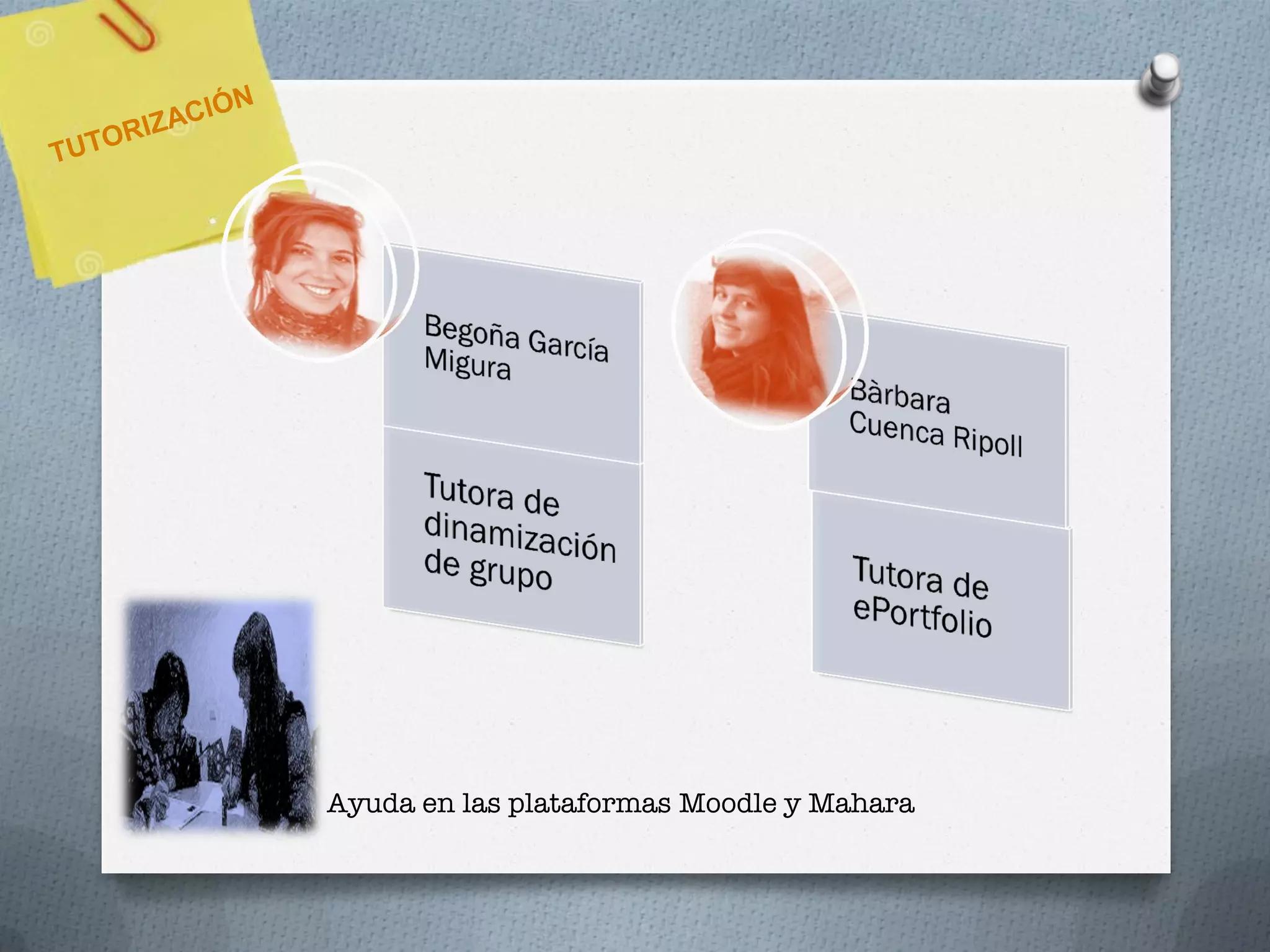 Ayuda en las plataformas Moodle y Mahara
 