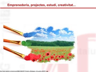 Emprenedoria, projectes, estudi, creativitat... 
http://www.zastavki.com/pictures/2560x1600/2011/Creative_Wallpaper_Life_paints_028767_.jpg 
 