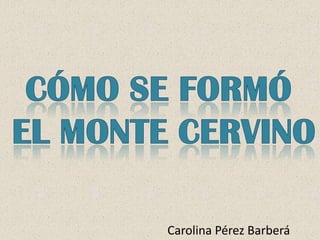 Carolina Pérez Barberá
 