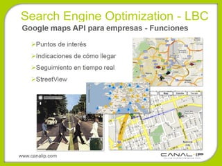 Search Engine Optimization - LBC




www.canalip.com
 