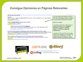 Consigue Opiniones en Páginas Relevantes




www.canalip.com
 