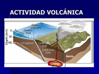 ACTIVIDAD VOLCÁNICA 