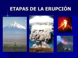 ETAPAS DE LA ERUPCIÓN 