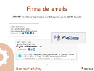 Asunto: Candidatura Programador / Analista Proyectos Java Ref. 123456 DeustuLan  