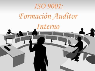 ISO 9001:
Formación Auditor
Interno
 