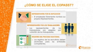 ¿CÓMO SE ELIGE EL COPASST?
 