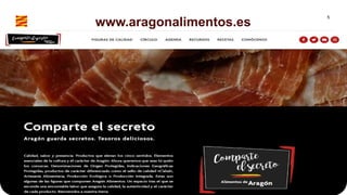 5
www.aragonalimentos.es
 