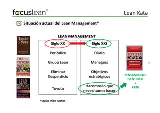 Formacion Lean Kata feb2017 Focuslean | PDF