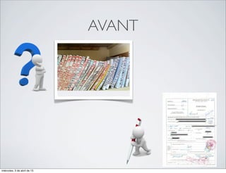 AVANT




miércoles, 3 de abril de 13
 