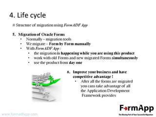 4. Life cycle 
www.formadfapp.com 
 