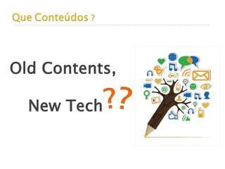 Old Contents,
New Tech
 
