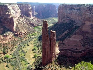 Spider Rock, Chelly Canyon - Arizona, USA 