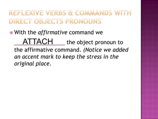 Formal commands | PPT