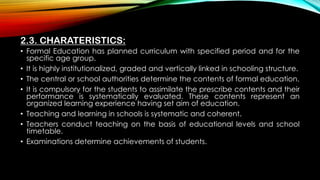 Formal education (comparative education) structure of education | PDF