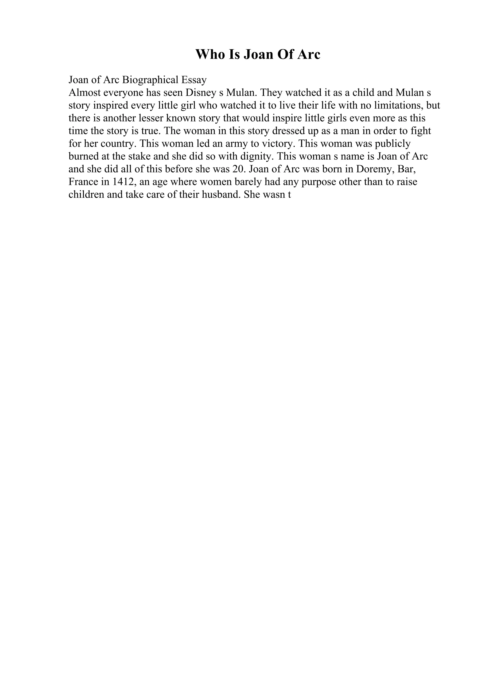Formal Essay Format | PDF