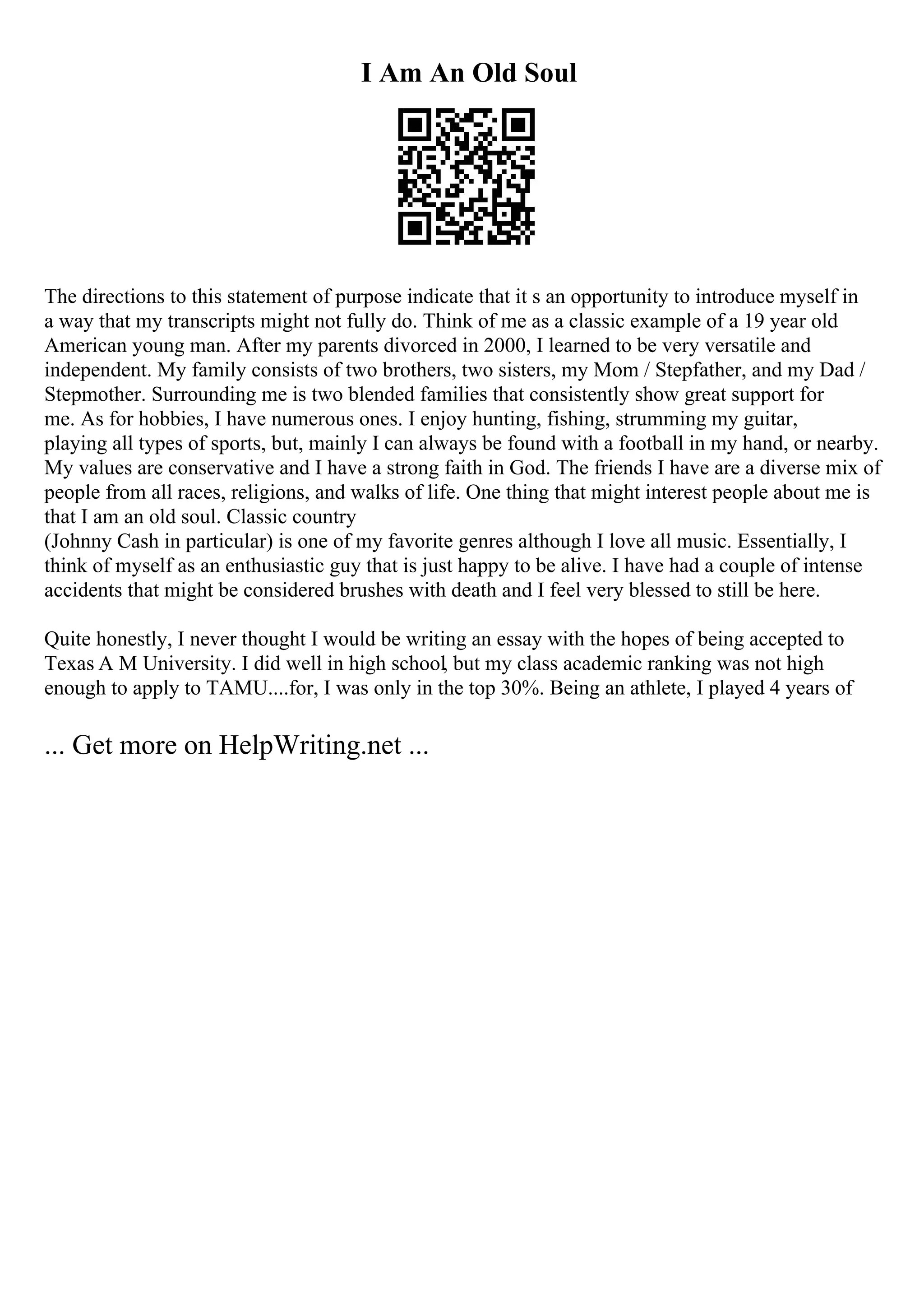 Formal Essay Introduction Paragraph Example | PDF