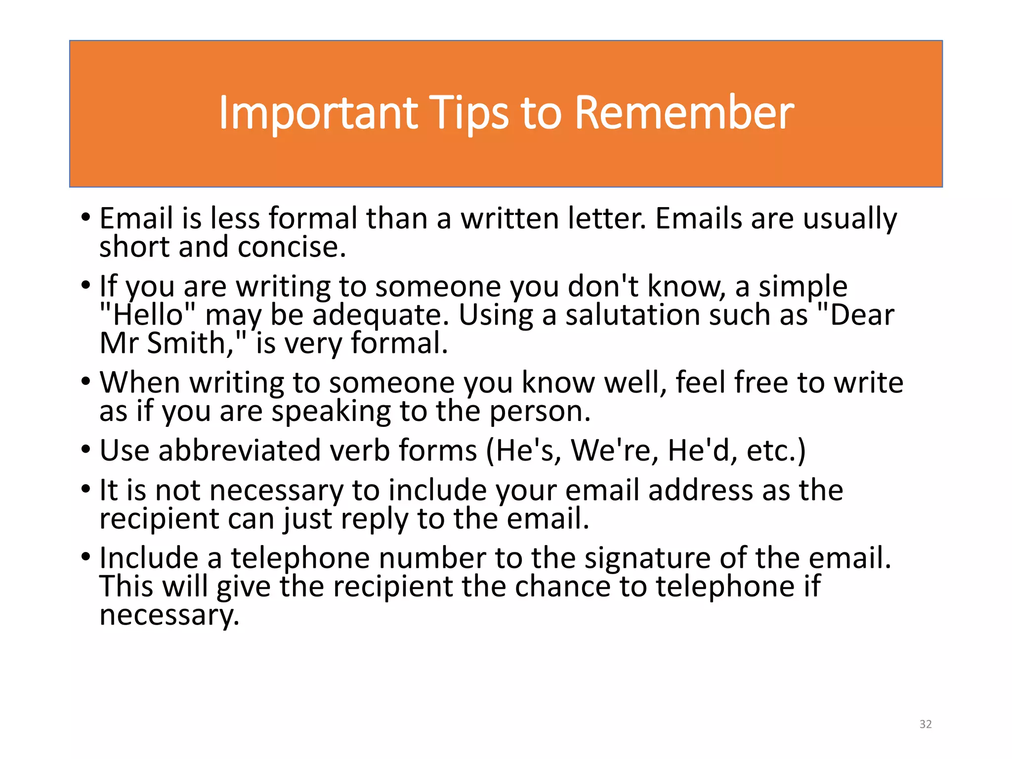 Formal informal letters | PPT