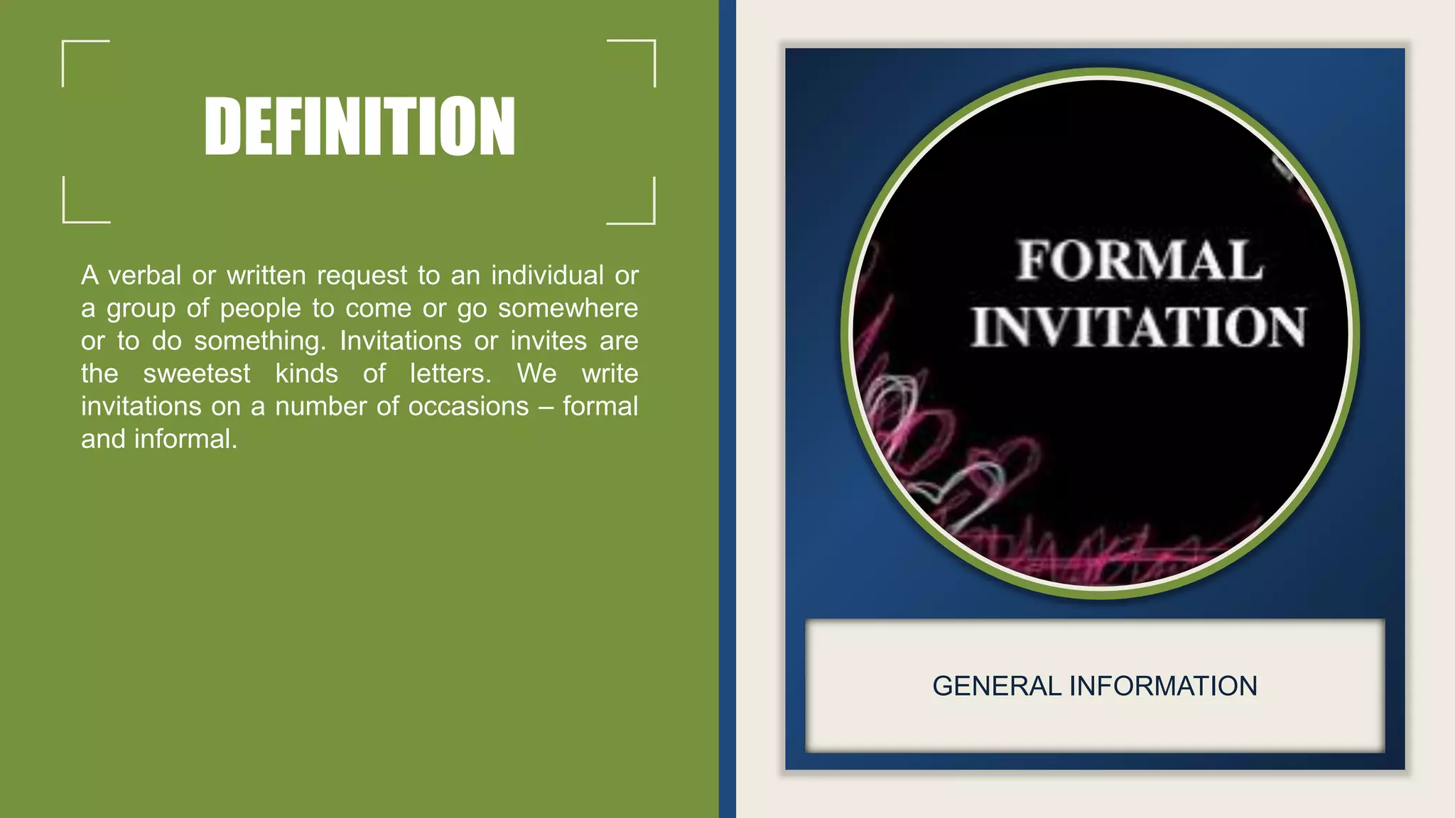 Formal invitation | PDF