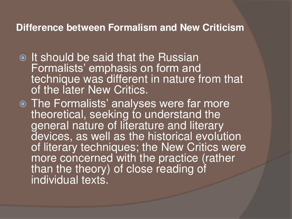 Formalism