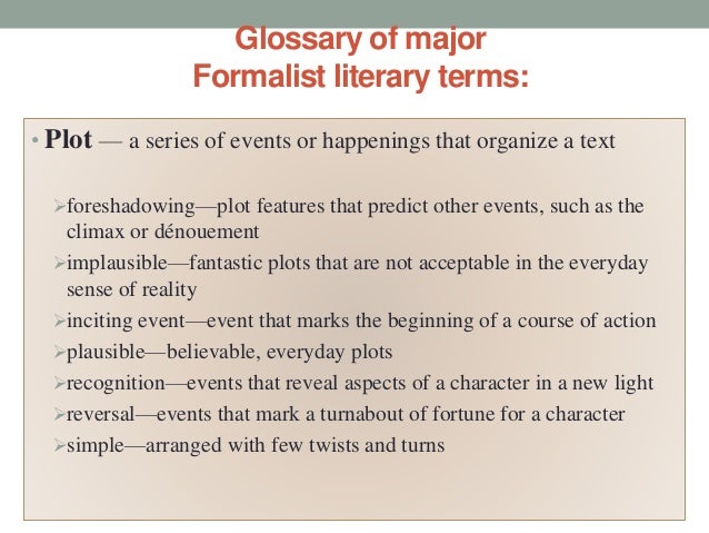 essay about formalist approach