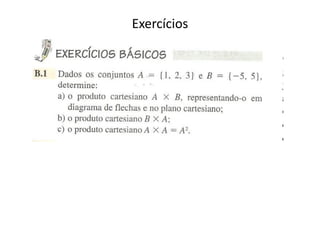 Exercícios
 