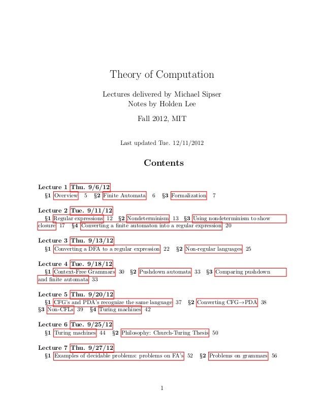 automata theory This graduate level course is more extensive and theoretical treatment of the material in computability, and complexity (6045j / 18400j) topics include automata. automata theory This graduate level course is more extensive and theoretical treatment of the material in computability, and complexity (6045j / 18400j) topics include automata.