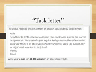 Taskin Letter Letters and Essays | PPTX