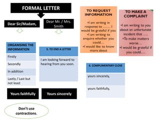 Letters and Essays | PPTX