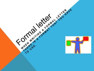 Formal letter | PPT
