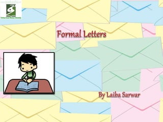 Formal letters | PPT