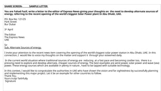 Comprehensive Guide to Writing Formal Letters with Examples and Tasks ...