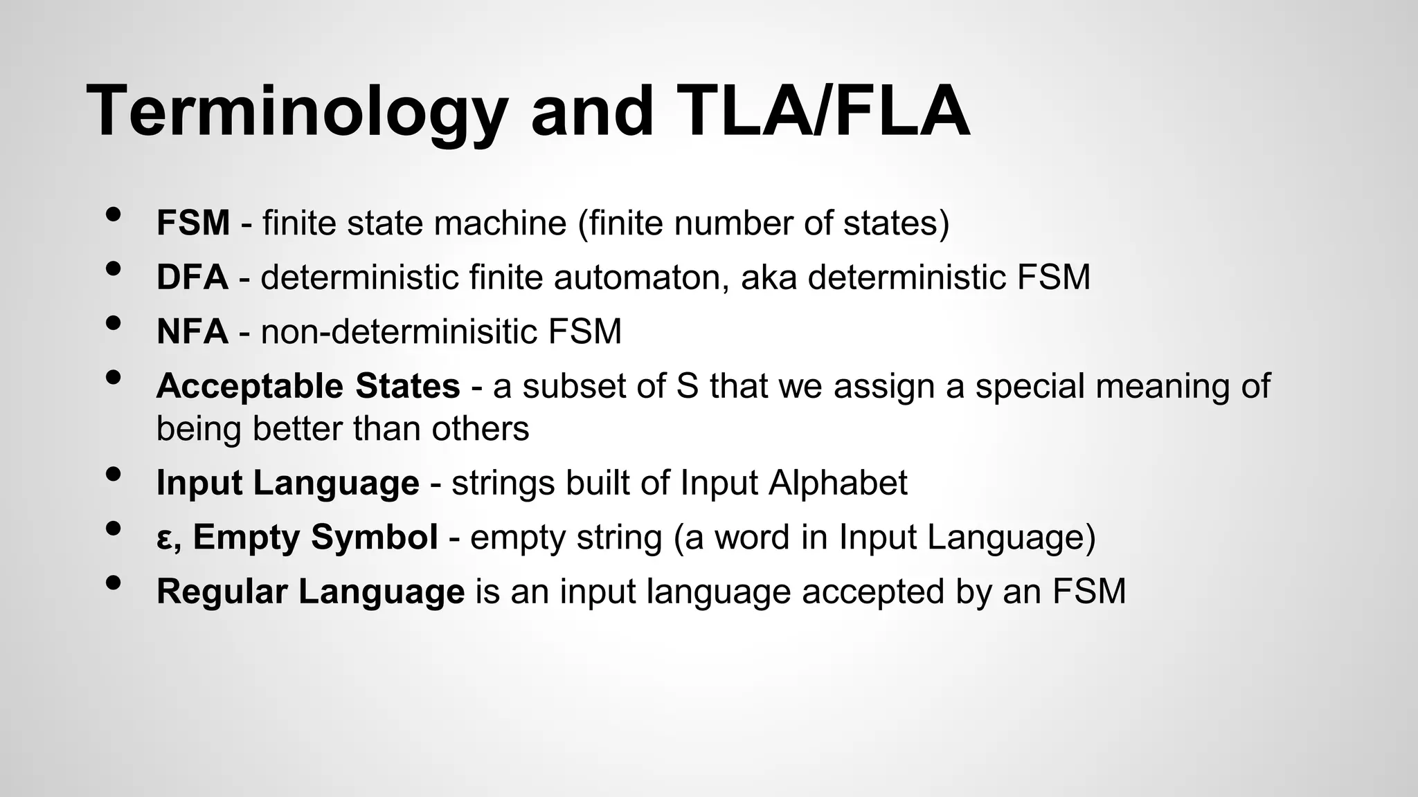 Formal methods 2 - languages and machines | PPT