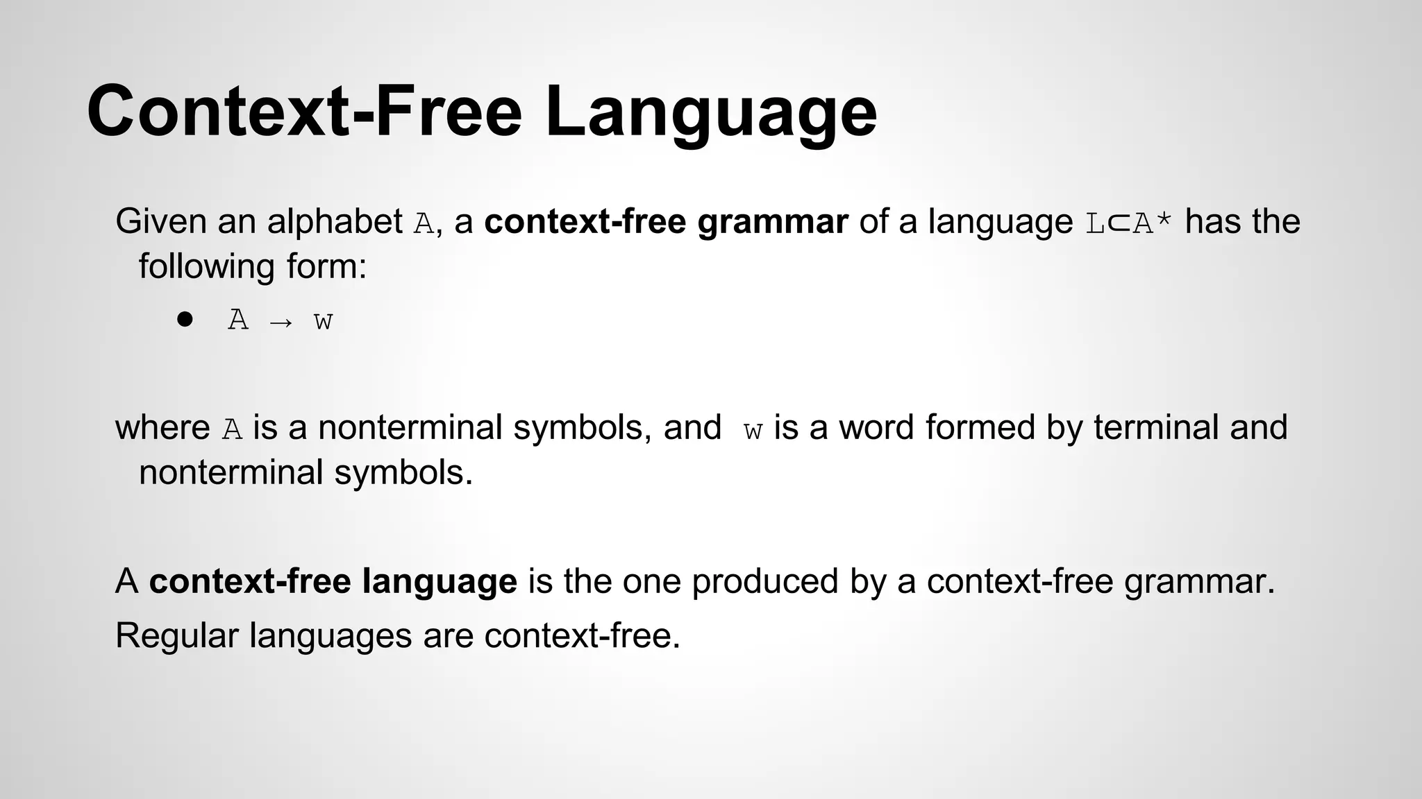 Formal methods 3 - languages and machines | PPT