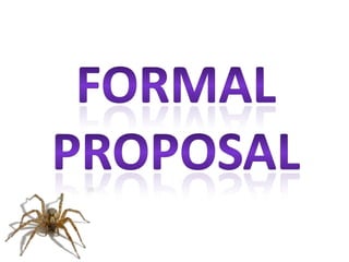 Formal  proposal 