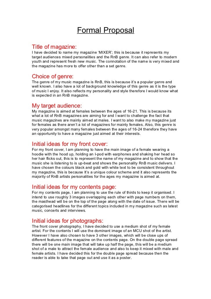 formal proposal blog formal proposal samples