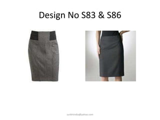 Design No S83 & S86surbhiindia@yahoo.com