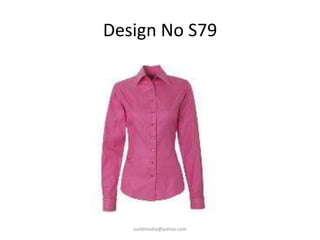 Design No S79surbhiindia@yahoo.com