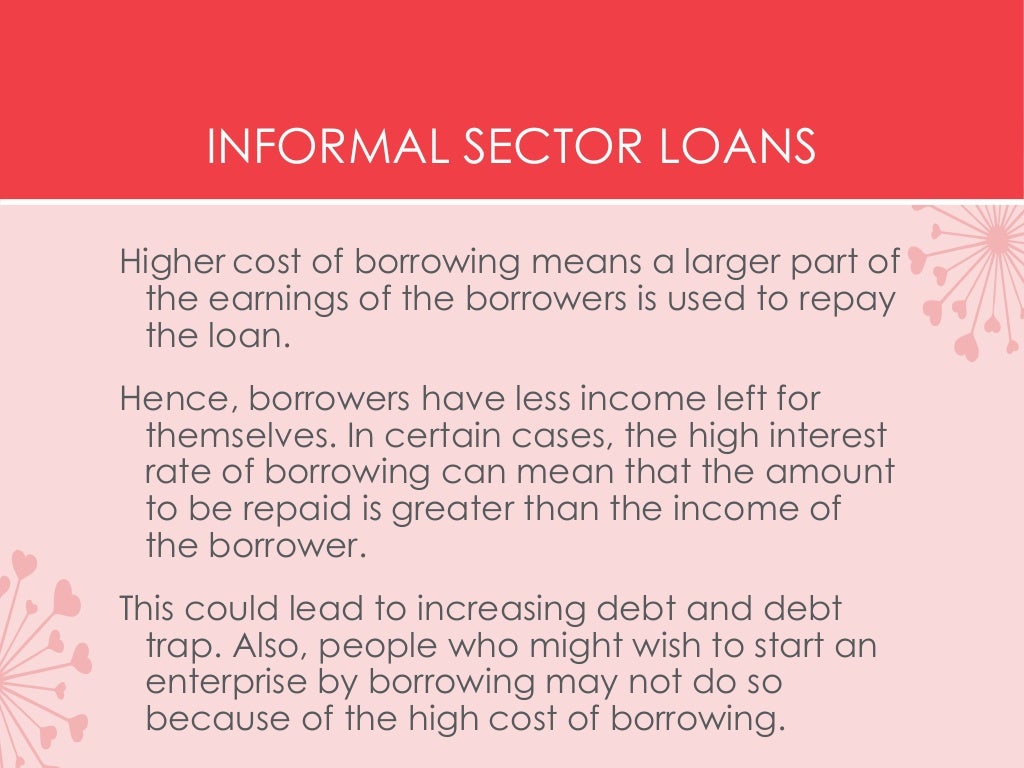 Formal sector credit in india