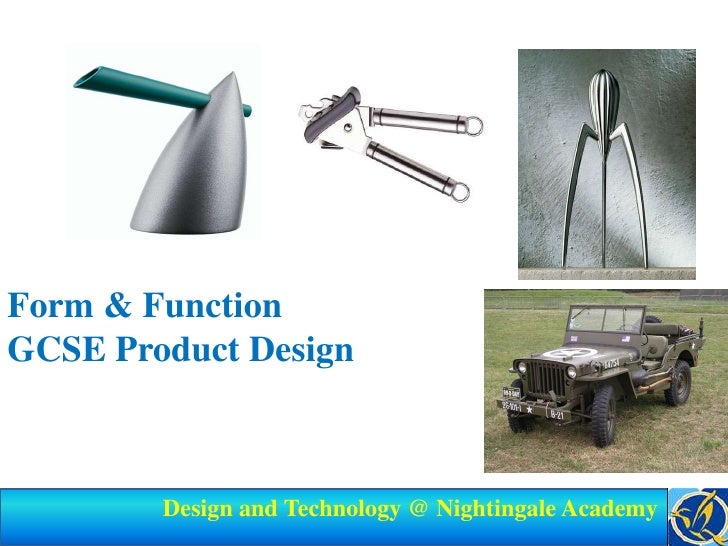 Form and function