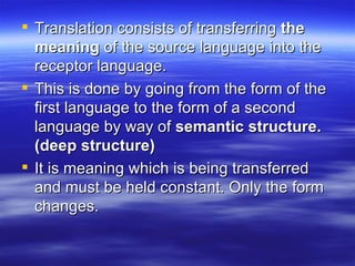 Form And Meaning | PPT | Programming Languages | Computing