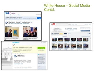 White House – Social Media Contd. 