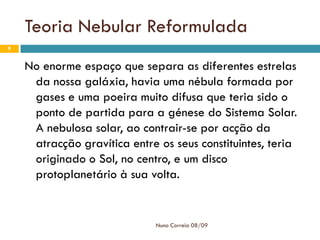 FormaçãO Do Sistema Solar