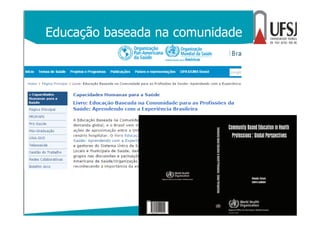 Educação baseada na comunidade
 