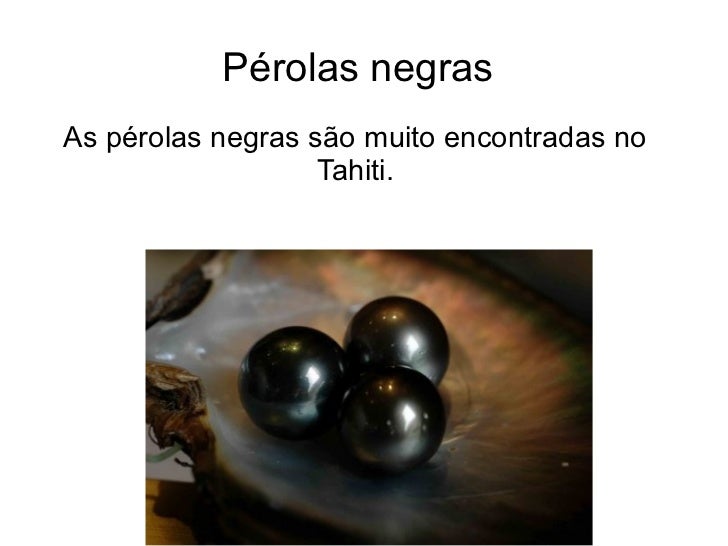 Formação das pérolas