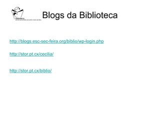 Blogs da Biblioteca

http://blogs.esc-sec-feira.org/biblio/wp-login.php

http://stor.pt.cx/cecilia/


http://stor.pt.cx/biblio/
 