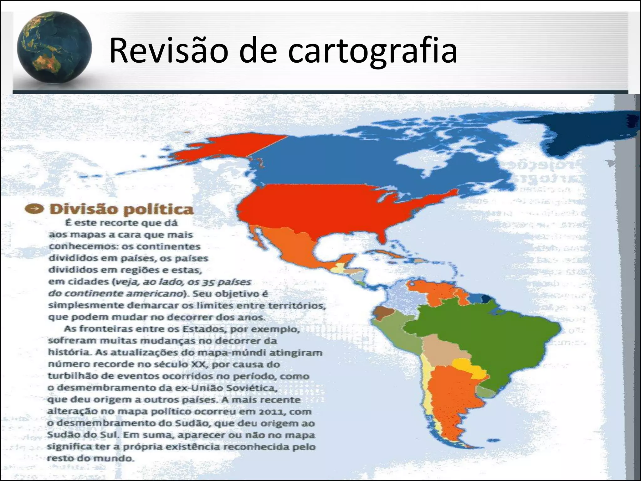 Revisão de cartografia