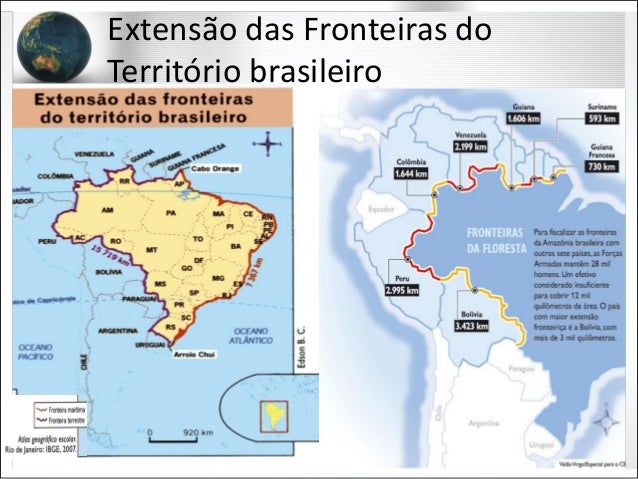Localização E Extensão Do Território Brasileiro – GIAU