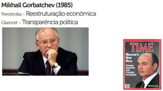 Formação e desmembramento da urss